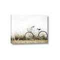 Picture of Leaning Bike  _GroupedProduct_Rectangle_Landscape_Photography _GroupedProduct_Rectangle_Landscape_Canvas_
