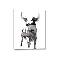 Picture of Ink Bull  _GroupedProduct_Rectangle_Portrait_Canvas_