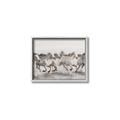 Picture of Horses Running in Water _GroupedProduct_Rectangle_Landscape_Photography _GroupedProduct_Rectangle_Landscape_Canvas_Framed_
