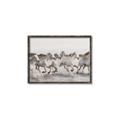 Picture of Horses Running in Water _GroupedProduct_Rectangle_Landscape_Photography _GroupedProduct_Rectangle_Landscape_Canvas_Framed_
