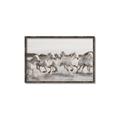 Picture of Horses Running in Water _GroupedProduct_Rectangle_Landscape_Photography _GroupedProduct_Rectangle_Landscape_Canvas_Framed_