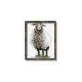 Picture of Watercolour Sheep  _GroupedProduct_Rectangle_Portrait_Canvas_Framed_