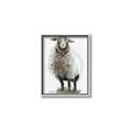 Picture of Watercolour Sheep  _GroupedProduct_Rectangle_Portrait_Canvas_Framed_