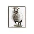 Picture of Watercolour Sheep  _GroupedProduct_Rectangle_Portrait_Canvas_Framed_