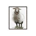 Picture of Watercolour Sheep  _GroupedProduct_Rectangle_Portrait_Canvas_Framed_