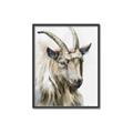 Picture of Watercolour Ram  _GroupedProduct_Rectangle_Portrait_Canvas_Framed_