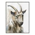 Picture of Watercolour Ram  _GroupedProduct_Rectangle_Portrait_Canvas_Framed_