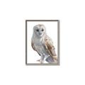 Picture of Watercolour Owl  _GroupedProduct_Rectangle_Portrait_Canvas_Framed_