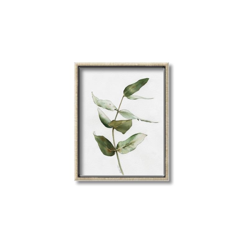 Picture of Green Leaves I  _GroupedProduct_Rectangle_Portrait_Canvas_Framed_