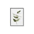 Picture of Green Leaves I  _GroupedProduct_Rectangle_Portrait_Canvas_Framed_
