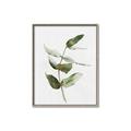 Picture of Green Leaves I  _GroupedProduct_Rectangle_Portrait_Canvas_Framed_
