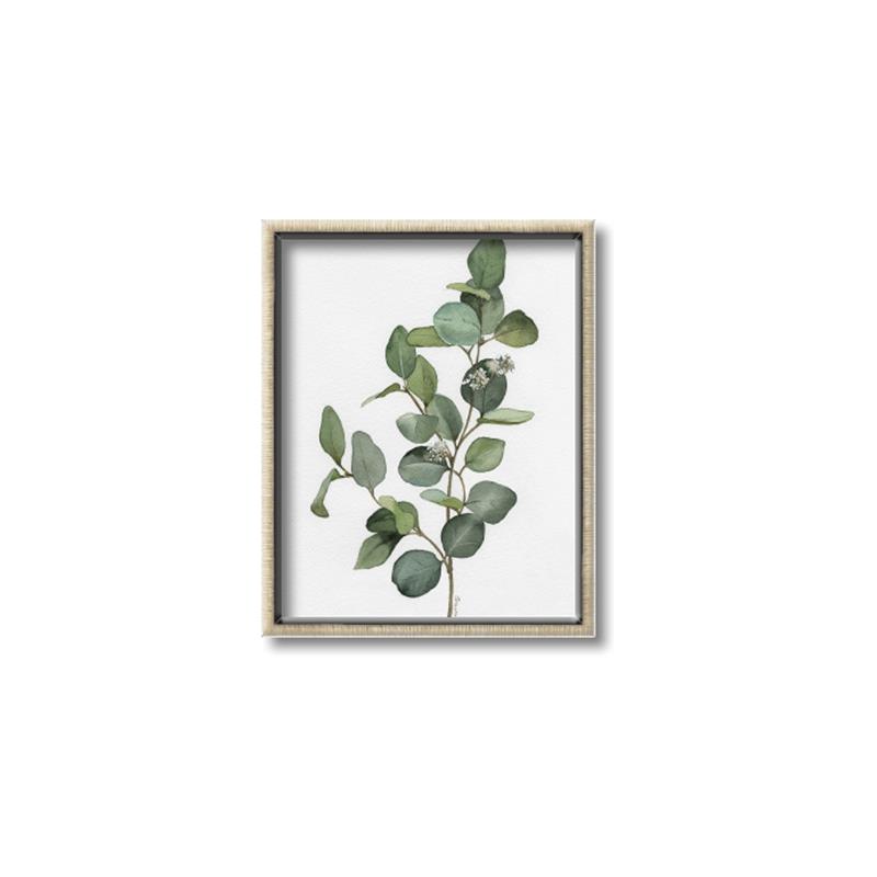 Picture of Green Leaves II  _GroupedProduct_Rectangle_Portrait_Canvas_Framed_