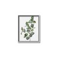 Picture of Green Leaves II  _GroupedProduct_Rectangle_Portrait_Canvas_Framed_