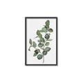 Picture of Green Leaves II  _GroupedProduct_Rectangle_Portrait_Canvas_Framed_