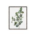 Picture of Green Leaves II  _GroupedProduct_Rectangle_Portrait_Canvas_Framed_