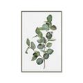 Picture of Green Leaves II  _GroupedProduct_Rectangle_Portrait_Canvas_Framed_