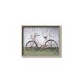 Picture of Pink bike _GroupedProduct_Rectangle_Landscape_Photography _GroupedProduct_Rectangle_Landscape_Canvas_Framed_