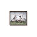 Picture of Pink bike _GroupedProduct_Rectangle_Landscape_Photography _GroupedProduct_Rectangle_Landscape_Canvas_Framed_