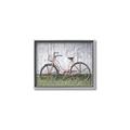 Picture of Pink bike _GroupedProduct_Rectangle_Landscape_Photography _GroupedProduct_Rectangle_Landscape_Canvas_Framed_
