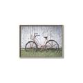 Picture of Pink bike _GroupedProduct_Rectangle_Landscape_Photography _GroupedProduct_Rectangle_Landscape_Canvas_Framed_