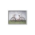 Picture of Pink bike _GroupedProduct_Rectangle_Landscape_Photography _GroupedProduct_Rectangle_Landscape_Canvas_Framed_