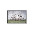 Picture of Pink bike _GroupedProduct_Rectangle_Landscape_Photography _GroupedProduct_Rectangle_Landscape_Canvas_Framed_