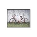 Picture of Pink bike _GroupedProduct_Rectangle_Landscape_Photography _GroupedProduct_Rectangle_Landscape_Canvas_Framed_