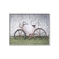 Picture of Pink bike _GroupedProduct_Rectangle_Landscape_Photography _GroupedProduct_Rectangle_Landscape_Canvas_Framed_
