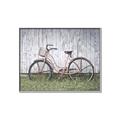 Picture of Pink bike _GroupedProduct_Rectangle_Landscape_Photography _GroupedProduct_Rectangle_Landscape_Canvas_Framed_