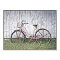 Picture of Pink bike _GroupedProduct_Rectangle_Landscape_Photography _GroupedProduct_Rectangle_Landscape_Canvas_Framed_