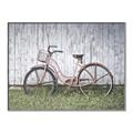 Picture of Pink bike _GroupedProduct_Rectangle_Landscape_Photography _GroupedProduct_Rectangle_Landscape_Canvas_Framed_