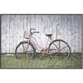 Picture of Pink bike _GroupedProduct_Rectangle_Landscape_Photography _GroupedProduct_Rectangle_Landscape_Canvas_Framed_