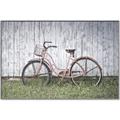 Picture of Pink bike _GroupedProduct_Rectangle_Landscape_Photography _GroupedProduct_Rectangle_Landscape_Canvas_Framed_