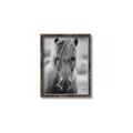 Picture of Icelandic horse in black and white _GroupedProduct_Rectangle_Portrait_Photography _GroupedProduct_Rectangle_Portrait_Canvas_Framed_