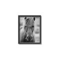 Picture of Icelandic horse in black and white _GroupedProduct_Rectangle_Portrait_Photography _GroupedProduct_Rectangle_Portrait_Canvas_Framed_