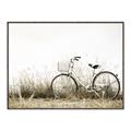Picture of Leaning Bike  _GroupedProduct_Rectangle_Landscape_Photography _GroupedProduct_Rectangle_Landscape_Canvas_Framed_