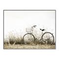 Picture of Leaning Bike  _GroupedProduct_Rectangle_Landscape_Photography _GroupedProduct_Rectangle_Landscape_Canvas_Framed_