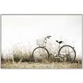 Picture of Leaning Bike  _GroupedProduct_Rectangle_Landscape_Photography _GroupedProduct_Rectangle_Landscape_Canvas_Framed_