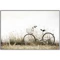 Picture of Leaning Bike  _GroupedProduct_Rectangle_Landscape_Photography _GroupedProduct_Rectangle_Landscape_Canvas_Framed_