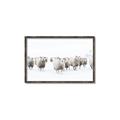 Picture of Sheep Party _GroupedProduct_Rectangle_Landscape_Photography _GroupedProduct_Rectangle_Landscape_Canvas_Framed_
