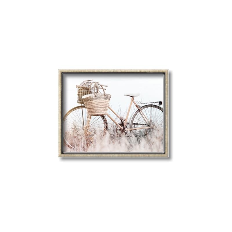 Picture of Field Bike _GroupedProduct_Rectangle_Landscape_Photography _GroupedProduct_Rectangle_Landscape_Canvas_Framed_