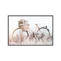 Picture of Field Bike _GroupedProduct_Rectangle_Landscape_Photography _GroupedProduct_Rectangle_Landscape_Canvas_Framed_