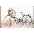 Picture of Field Bike _GroupedProduct_Rectangle_Landscape_Photography _GroupedProduct_Rectangle_Landscape_Canvas_Framed_