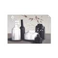 Picture of Black and White Botanical Vases _GroupedProduct_Rectangle_Landscape_Unframed_Print_Only_