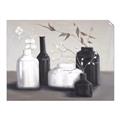 Picture of Black and White Botanical Vases _GroupedProduct_Rectangle_Landscape_Unframed_Print_Only_