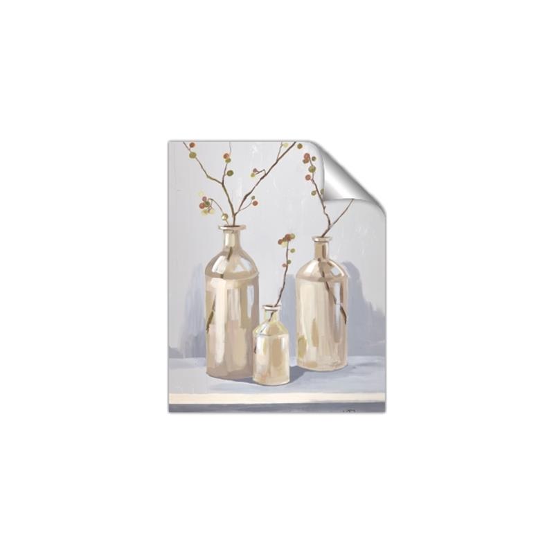 Picture of Stems in Vases _GroupedProduct_Rectangle_Portrait_Unframed_Print_Only_