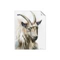 Picture of Watercolour Ram  _GroupedProduct_Rectangle_Portrait_Unframed_Print_Only_
