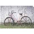 Picture of Pink bike _GroupedProduct_Rectangle_Landscape_Photography _GroupedProduct_Rectangle_Landscape_Unframed_Print_Only_