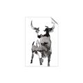 Picture of Ink Bull  _GroupedProduct_Rectangle_Portrait_Unframed_Print_Only_