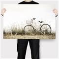 Picture of Leaning Bike  _GroupedProduct_Rectangle_Landscape_Photography _GroupedProduct_Rectangle_Landscape_Canvas_
